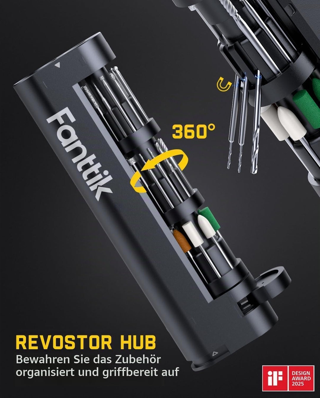 Fanttik F2 Master Mini Akku-Multifunktionswerkzeug &amp; Fanttik F2 Pro Akku Multifunktionswerkzeug, sta
