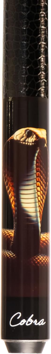 Winsport Billardqueue Animal Collection, Pool Cue, tolle Optik im Leopard, Snake und Tiger Design, G