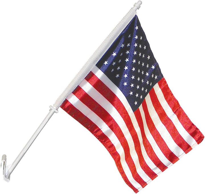 Annin Flagmakers Modell 71808 US-Autofensterflagge, hergestellt in den USA, offizielles Lizenzproduk