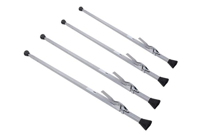 UNITRAILER Spreizstange 4er Set zur Ladungssicherung 1880-2852mm Klemmbalken Sperrstange verstellbar