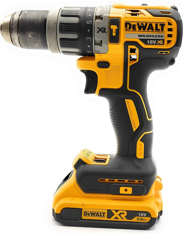 Dewalt 18 Volt Akku Schlagbohrschrauber DCD796D2 (Bürstenloser Motor, 2-Gang Vollmetallgetriebe, max