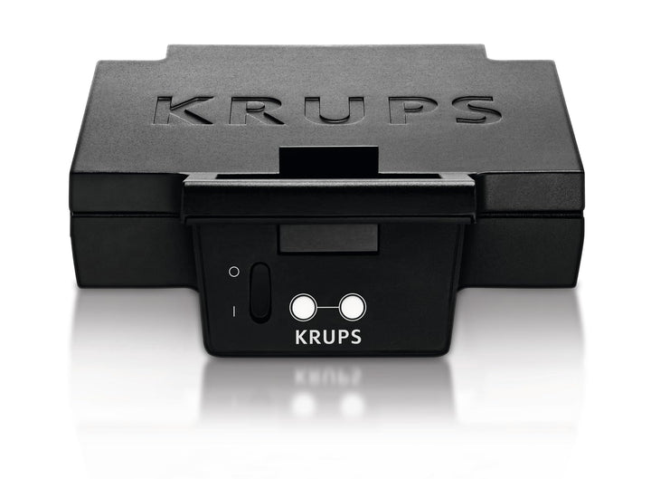 Krups FDK Iconic Sandwichmaker, 850 W, keramikbeschichtete Antihaft-Platten, ikonisches Design, vert