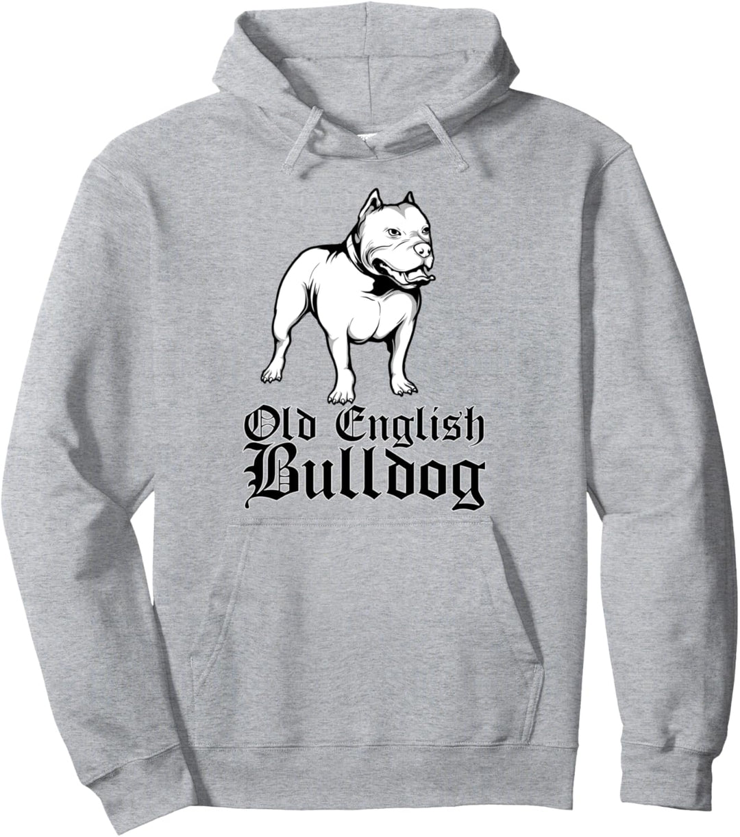 Old English Bulldog Hunde Hund Pullover Hoodie