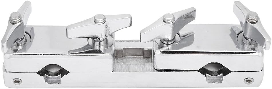 Drum Set Verbindungsklemme Halter Halteklammer, Eisen Perkussion Drum Anschluss Clip & Bracket Rod