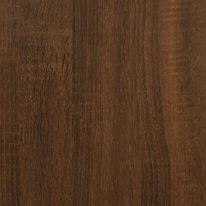 vidaXL TV-Schrank Braun Eiche-Optik 80x40x40 cm Holzwerkstoff Braune Eiche, Braune Eiche