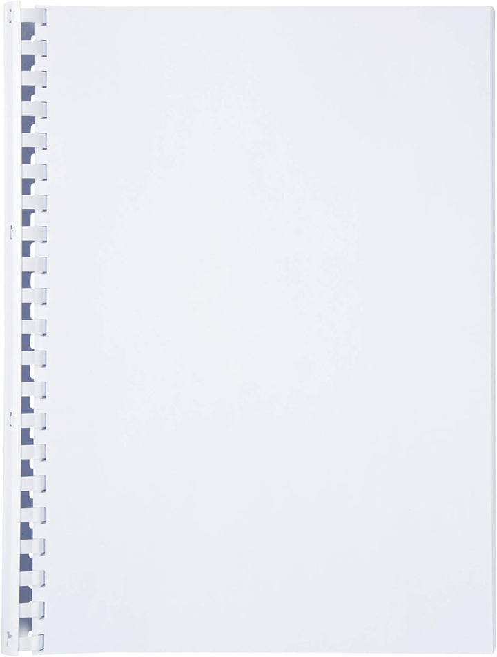 CombBind Plastikbinderücken 38mm, weiss, 50 Stück weiss 38mm, weiss 38mm