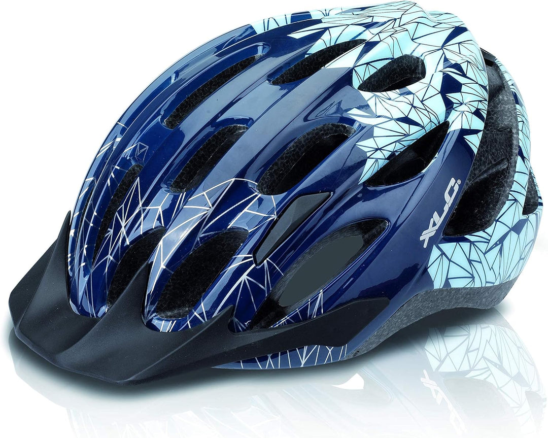XLC Unisex – Erwachsene Fahrradhelm BH-C20 58-63 cm Blau, 58-63 cm Blau