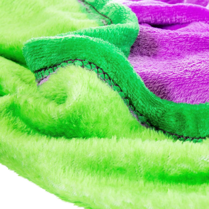 getDigital Purpur Tentakel Ärmeldecke aus Mikrofaser-Fleece - Tragbare Kuscheldecke mit Ärmeln als l