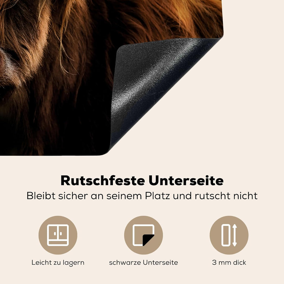 KitchenYeah© Herdabdeckplatte Einteilig Herdabdeckung Abdeckplatte für Ceranfeld Abdeckung Induktion