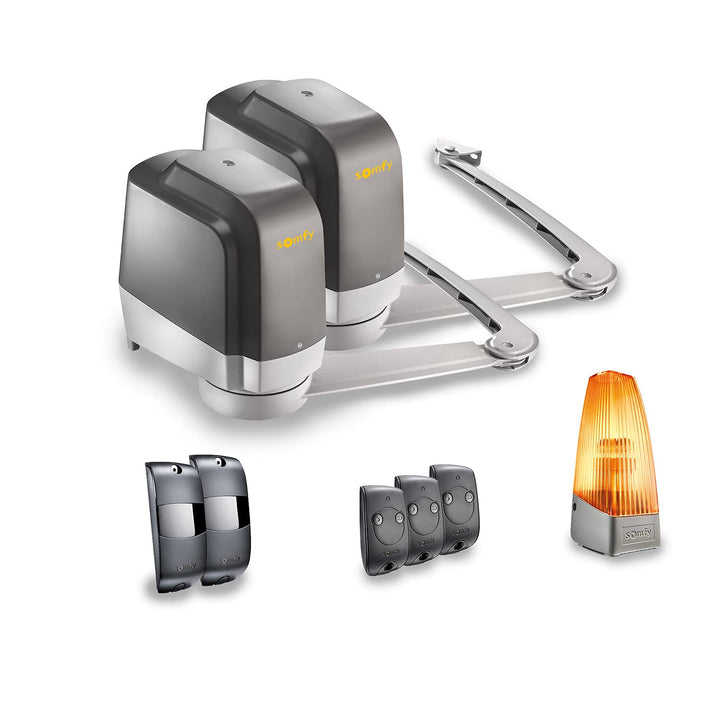 Somfy 1241430 - Motorisierung des Drehtorarms Lockyvia Line RTS | Lieferung mit 3 Keytis-Fernbedienu