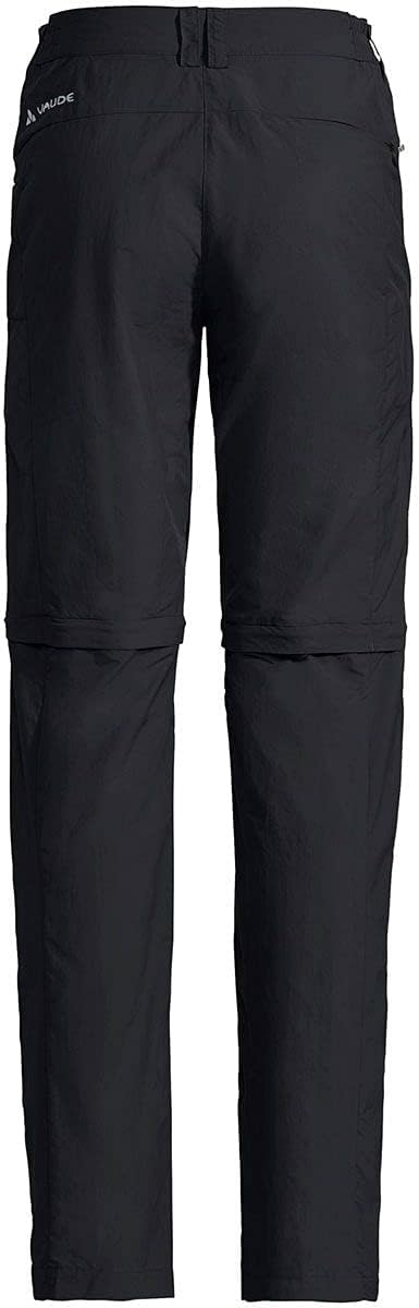 VAUDE Women's Women's Farley Zo Pants V Trouser 42 Schwarz, 42 Schwarz