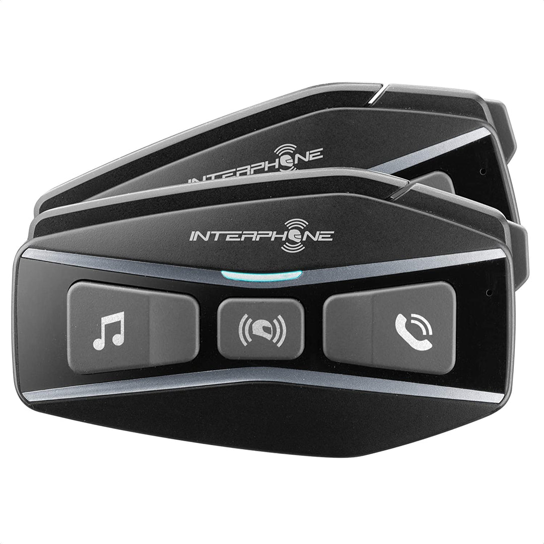 Interphone INTERPHOUCOM16TP | Double | Intercom Mesh 2.0 and Bluetooth 5.0 Technology, Group Use 24