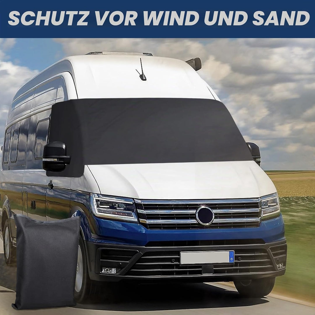 Frontscheibe Wrap Cover Ersatz für VW Grand California 2018-2023, Sonnenschutz Frontscheibenabdeckun