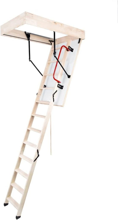 Bodentreppe Speichertreppe Gedämmte Dachbodentreppe U=1,22 W/m2K Termo PS Holz Raumhöhe 280cm Wärmeg