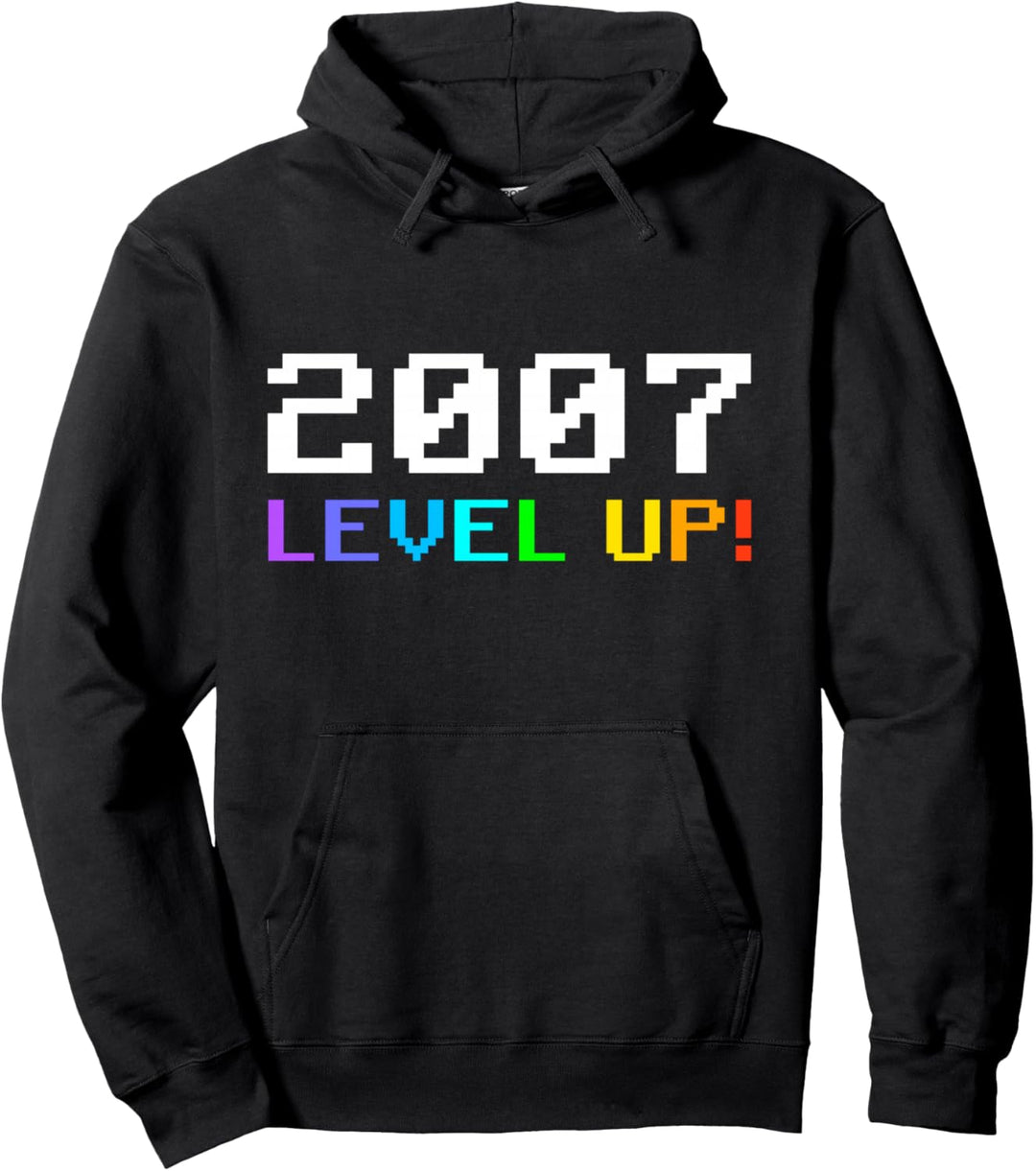 17. Geburtstag Junge Mädchen 17 Jahre 2007 Lustig Geschenk Pullover Hoodie