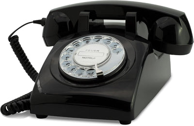 Retro Telefon Wählscheibe/Festnetztelefon Retro/Telefon mit Schnur/Telefon mit Wählscheibe/Telefon R