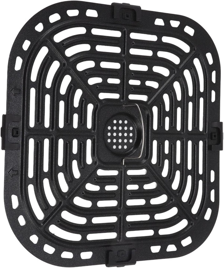 Quadratische Grillpfanne 24x23 cm für Heissluftfritteuse Zubehör, Ersatz Backplatte für Fritteusen A