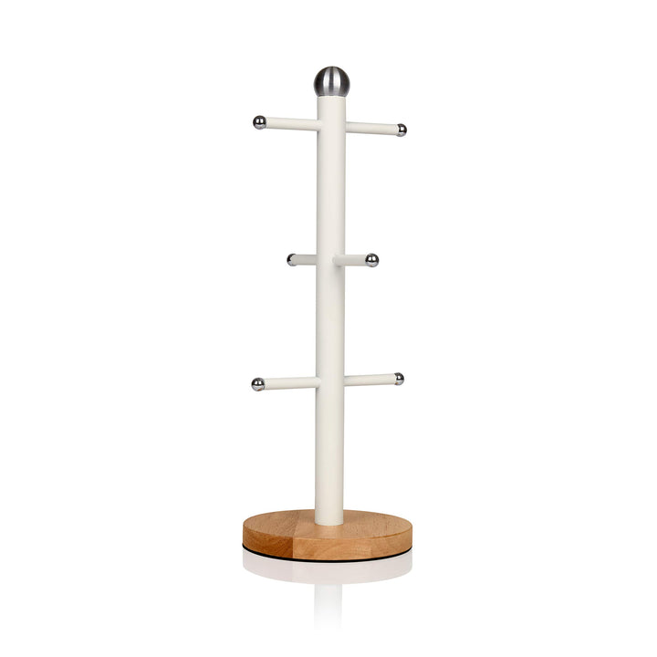 Swan Nordic Tassenhalter, Kohlenstoffstahl, Weiss, H38 x W15 x D15cm H38 x W15 x D15cm Weiss, H38 x