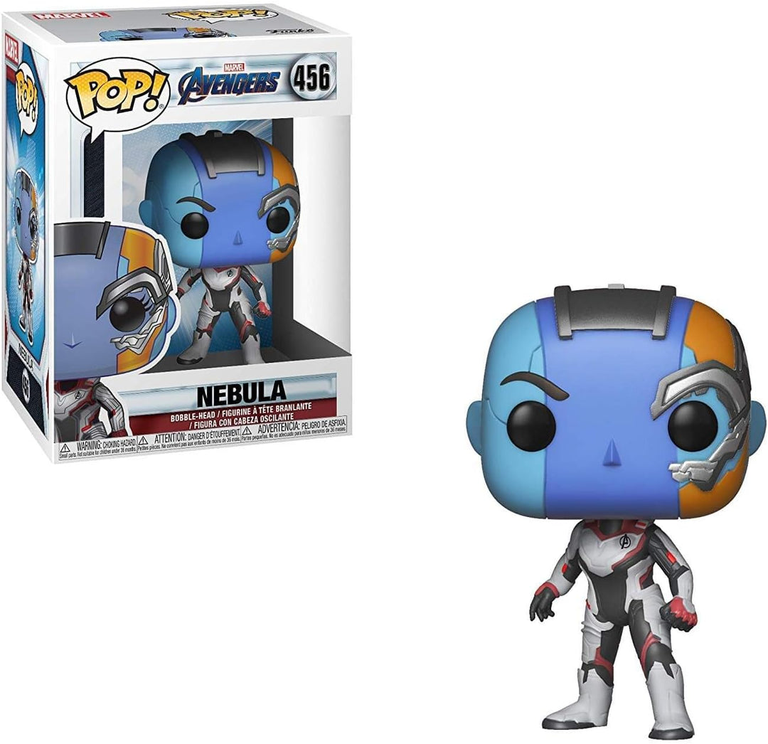 Funko Pop! Bobble: Avengers Endgame: Nebula, Multi - Vinyl-Sammelfigur - Geschenkidee - Offizielle H