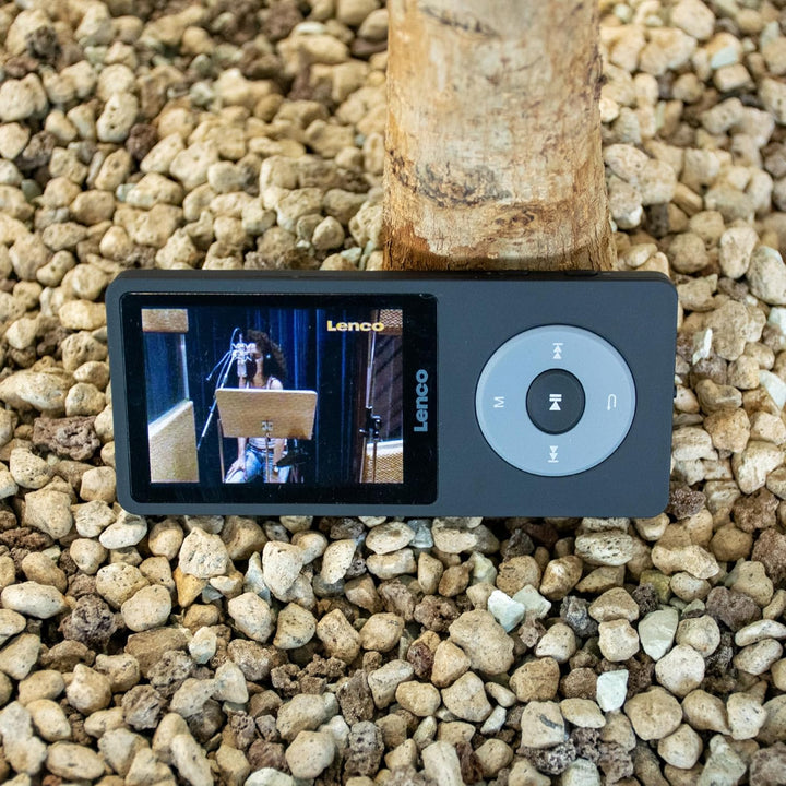 Lenco Xemio-860BK - MP3/MP4-Spieler mit Bluetooth und 8 GB internem Speicher - Schwarz, Schwarz