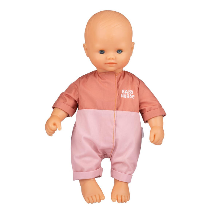 Smoby - Baby Nurse Puppe - Babypuppe, 32 cm gross mit Schlafaugen & weichem Körper - Rollenspiel & P