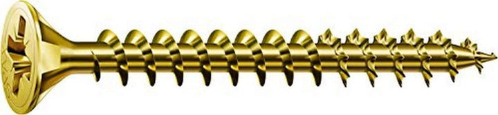 SPAX Universalschraube, 3,0 x 40 mm, 1000 Stück, Kreuzschlitz Z1, Senkkopf, Vollgewinde, 4CUT, YELLO