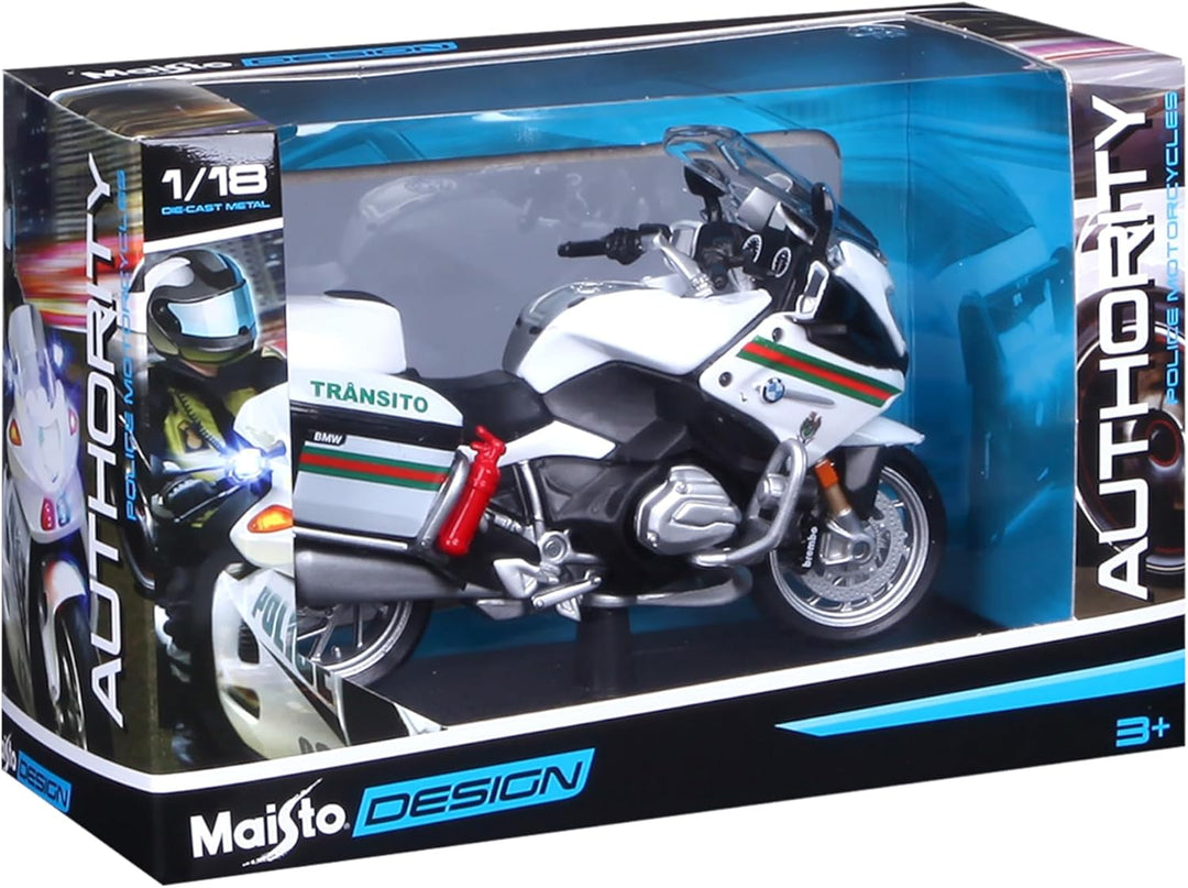 BMW R 1200 RT Polizei Deutschland Maisto Motorrad Modell 1:18