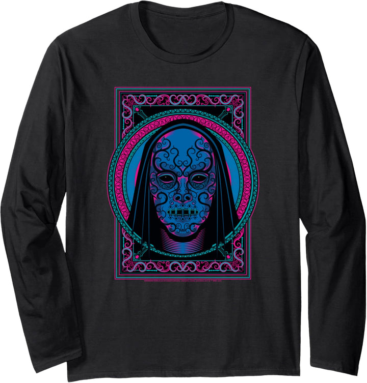 Harry Potter Bellatrix Death Eater Mask Langarmshirt