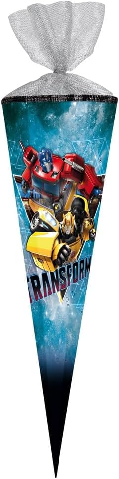 Familando Transformers Schulranzen-Set 16-TLG. mit Federmappe, Turnbeutel, Brotzeit-Dose, Trink-Flas