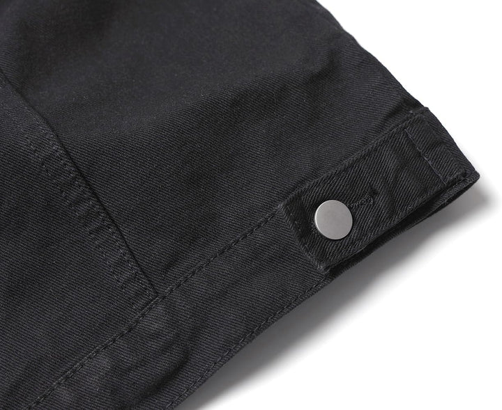 Herren Denim Weste Vintage Kutte Jeans Weste Ärmellose Jacke Motorradweste Jeansweste für Männer Sch