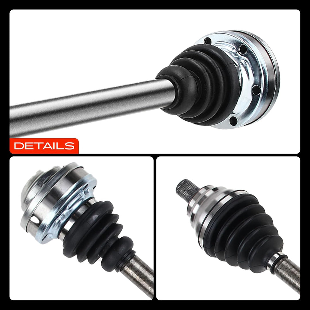 Frankberg Antriebswelle Vorderachse Rechts Kompatibel mit A3 8P1 8P7 8PA 2.0L 2003-2013 Golf V 1K1 1