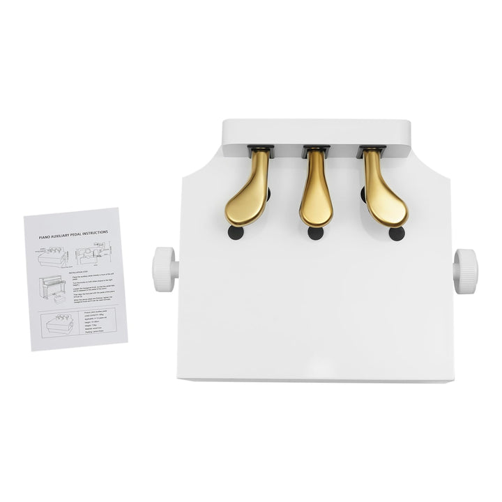 Klavier Pedal Extender mit 3 Pedalen Höhenverstellbar Pedalverlängerung bis zu 100kg für Kinder Anfä