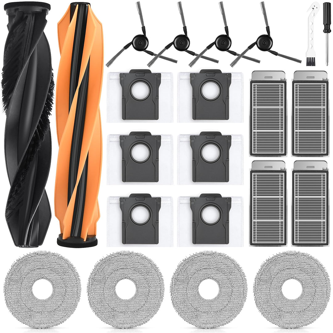 22 Stück Zubehör für Dreame X50 Ultra/L40s Pro Ultra/L50 Pro Ultra/Mova V50 Ultra/X50 Master/Matrix1