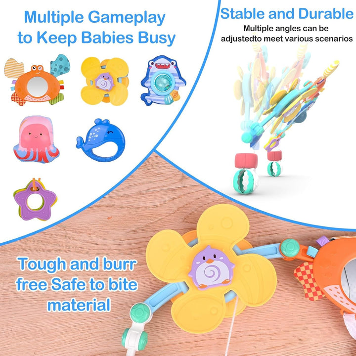 Gaethra Kinderwagen Spielzeug für Spielbogen Baby Motorikspielzeug, Babies Spielebogen für Babybett