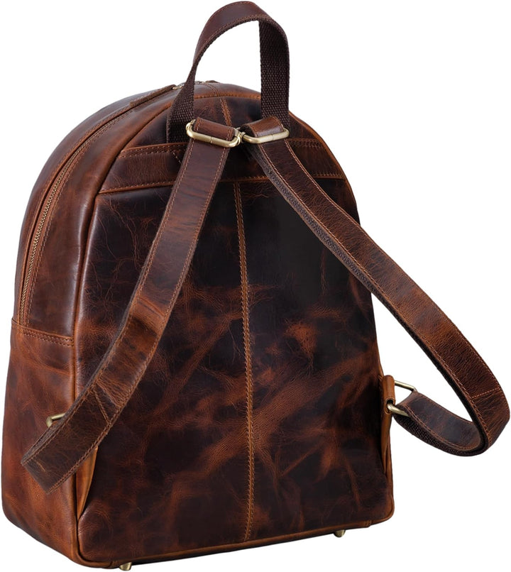 STILORD 'Flynn' Grosser Rucksack Leder XL Lederrucksack für Damen Herren Laptop Rucksack Reiserucksa