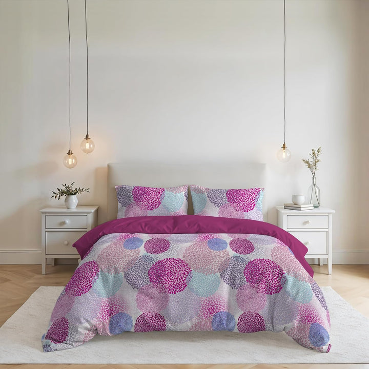 Italian Bed Linen Fantasy Bettbezug, Mikrofaser, Löwenzahn, Doppelte Löwenzahn Doppelte, Löwenzahn D