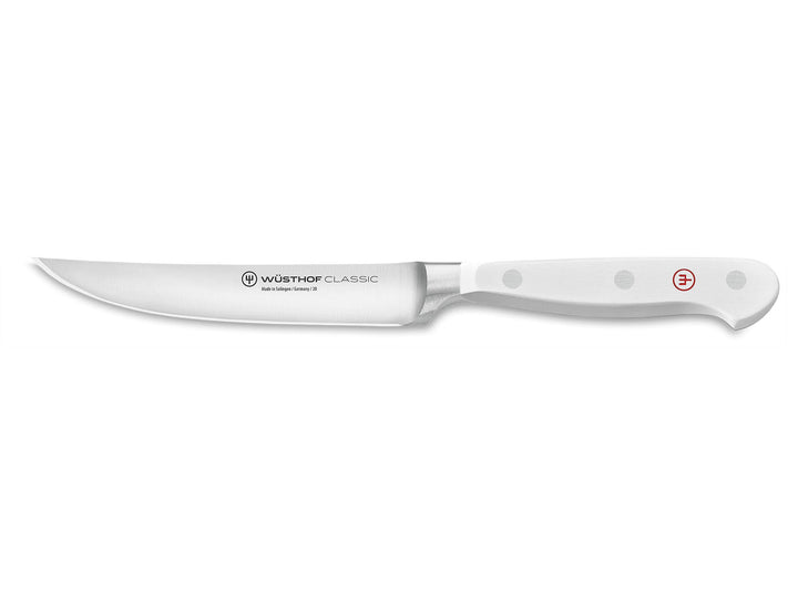 WÜSTHOF Classic White Steakmesser 12 cm Weiss Einzelmesser, Weiss Einzelmesser
