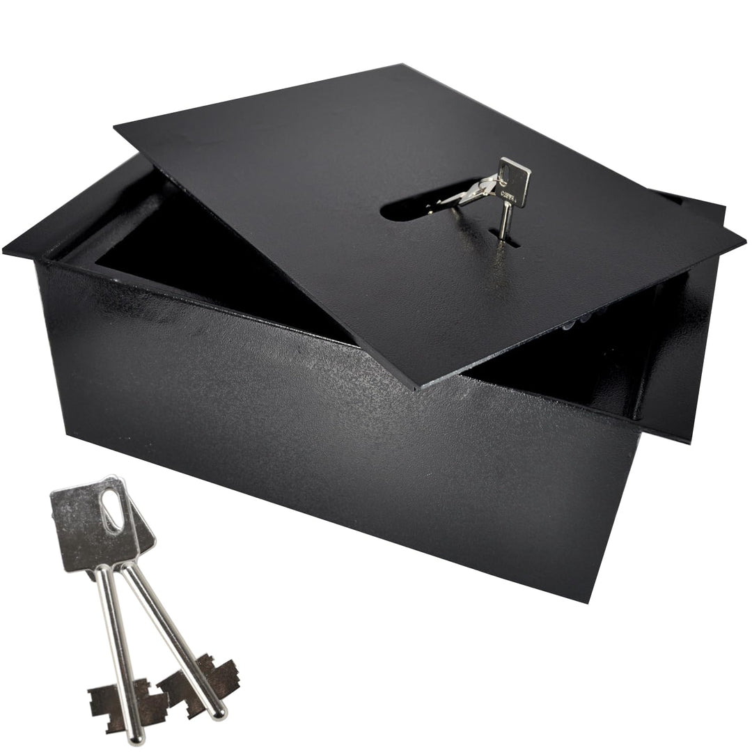 ALSTEN TECH Bodentresor Möbeltresor 35,6 x 26,5 x 14,2 cm Masse: 12 kg Geldtresor für Zuhause Büro u