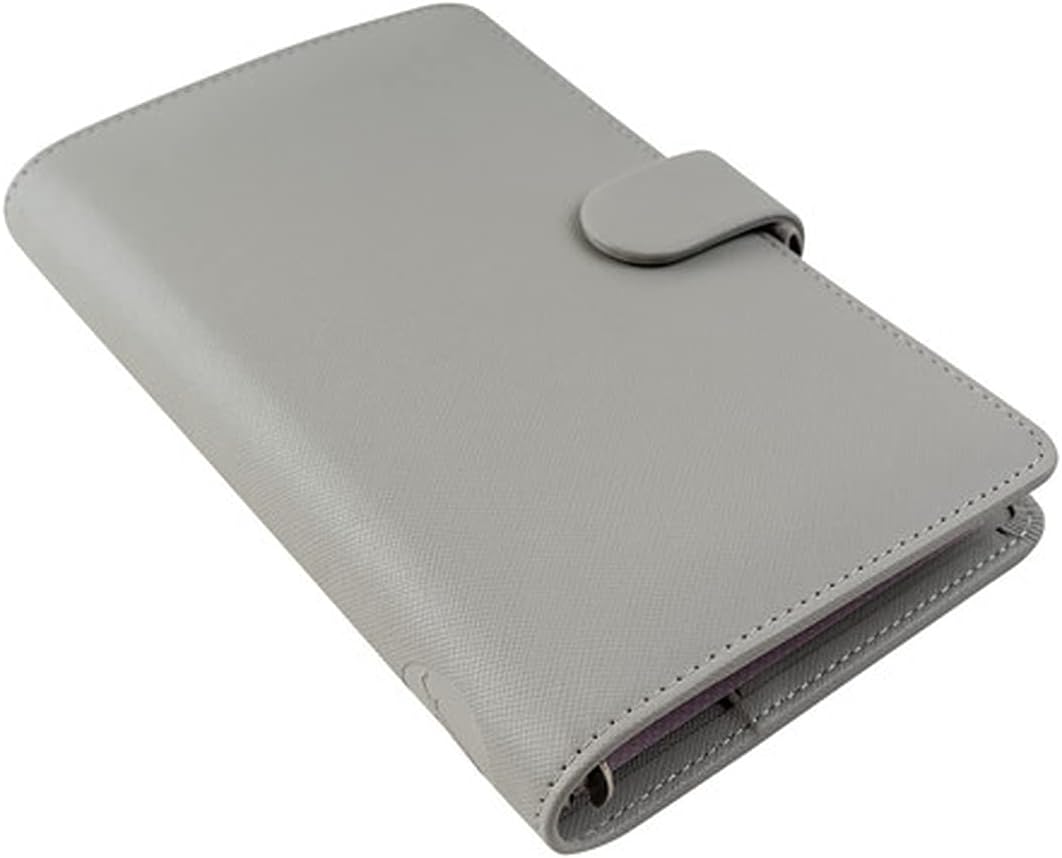 Filofax Persönlicher kompakter Saffiano-Organizer, Granit, granit