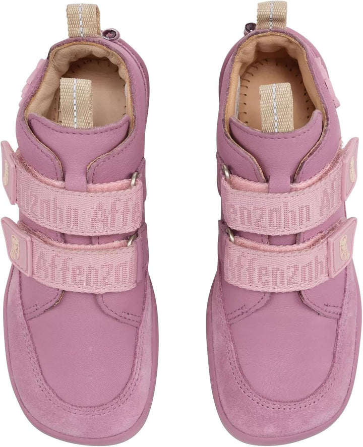 Affenzahn Barfussschuh Knit Happy mit Klettverschluss, Vegan, rutschfest, Flexibel, Reflektierend, b