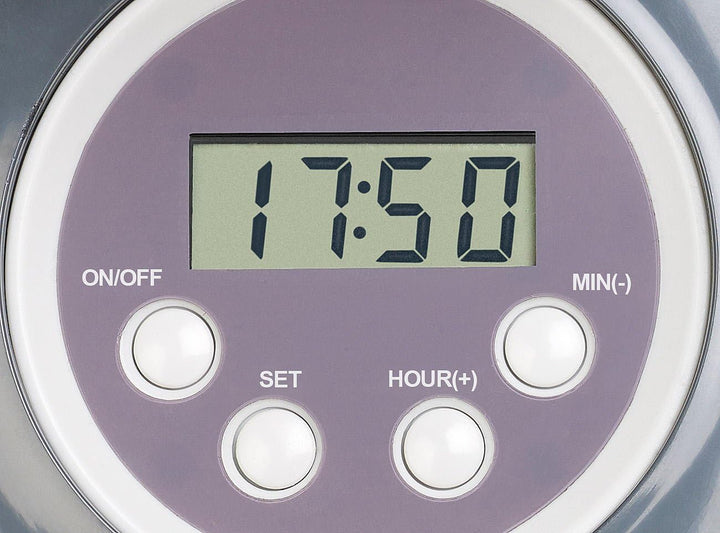 infactory Katzenfutterautomat: Zeitgesteuerter 6-Fach-Katzen- & Hunde-Futterspender, LCD-Display (Fu