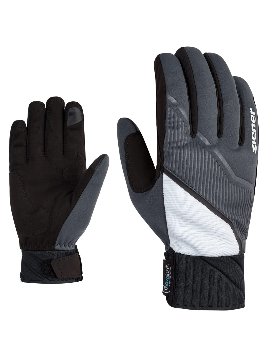 Ziener Herren Uzomi Langlauf/Nordic/Crosscountry-Handschuhe | extra warm, Touch, Soft-Shell 9.5 ombr