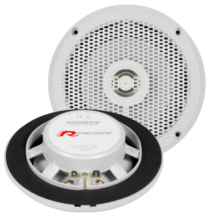Renegade RSM52W 2-Wege Einbau-Lautsprecher 120 W Inhalt: 1 St.