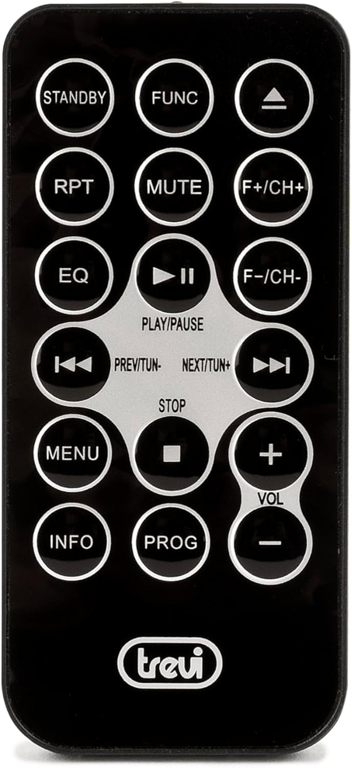 Trevi CMP 510 DAB Stereo Tragbare CD Boombox Radio DAB/DAB+ mit RDS, USB, AUX-IN, Kopfhörerbuchse, S