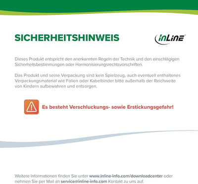 InLine® Gigabit Netzwerk Switch 24-Port, 1GBit/s, 48,26cm (19"), Metall, lüfterlos.