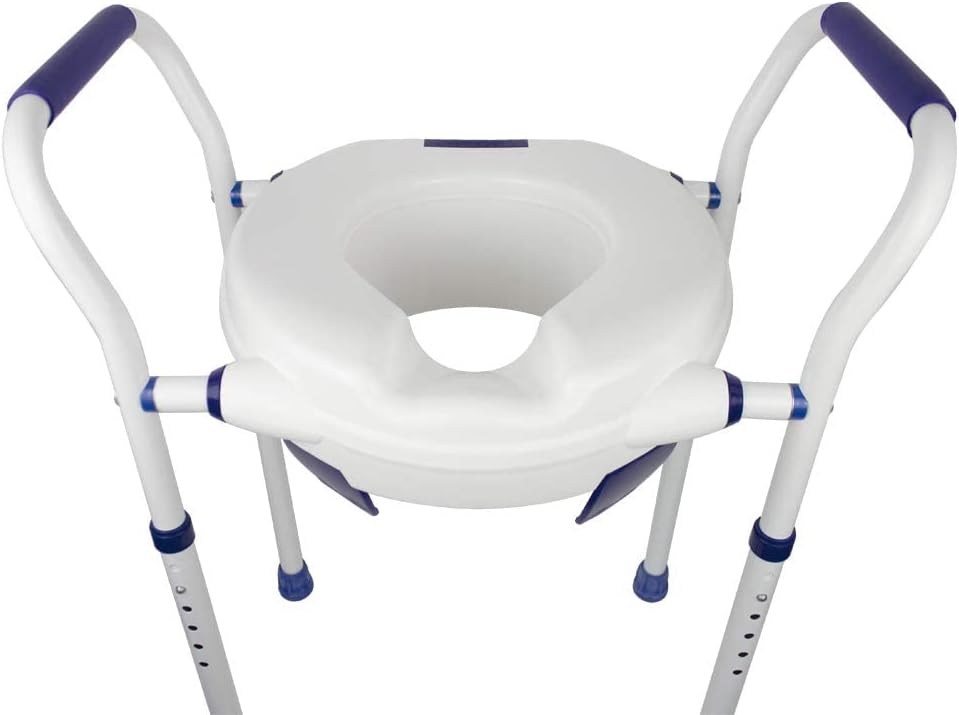 Queraltó Sitzerhöhung für Toilette, 1 Stück, Weiss
