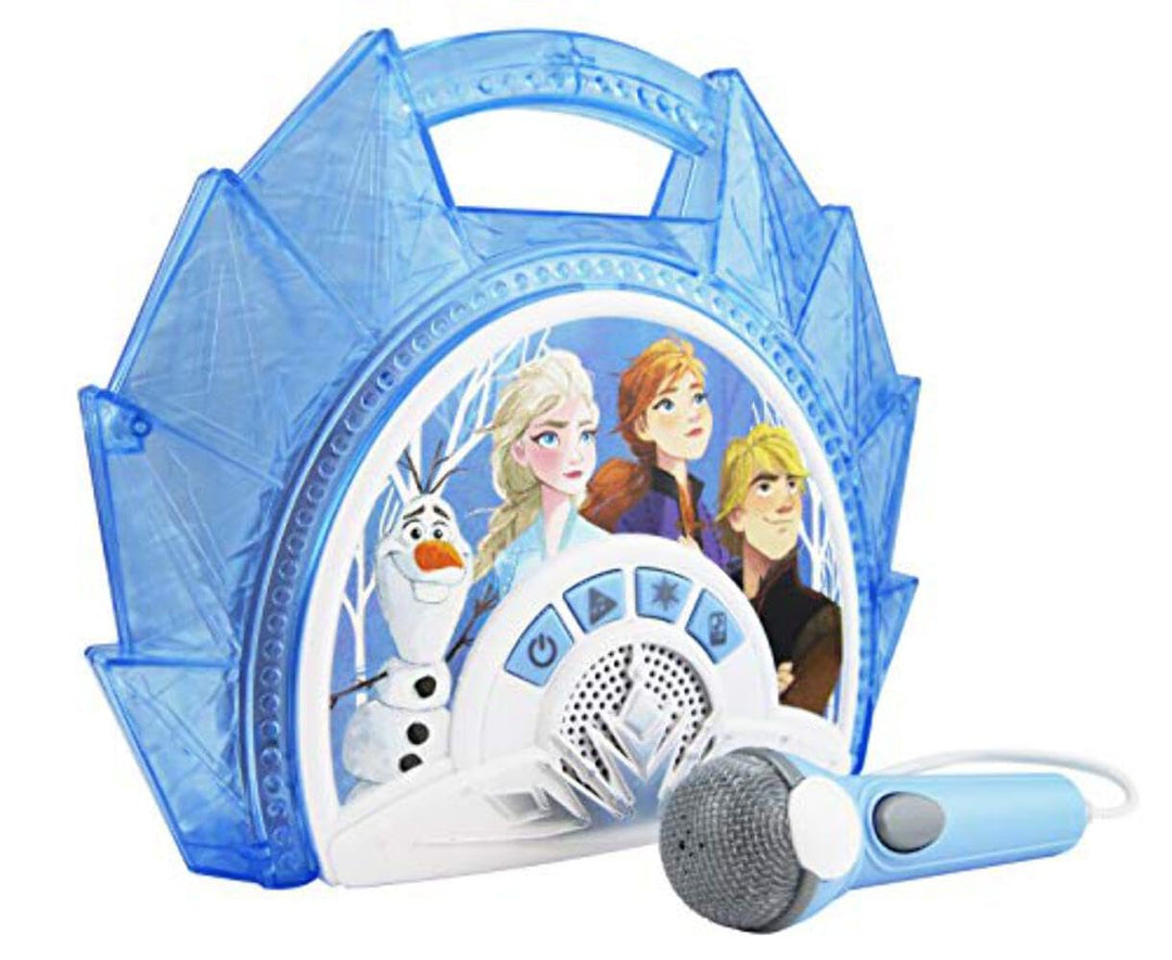 Disney Eiskönigin 2 / Frozen 2 Karaoke Maschine mit Mikrofon für Kinder - eKids FR-115V2