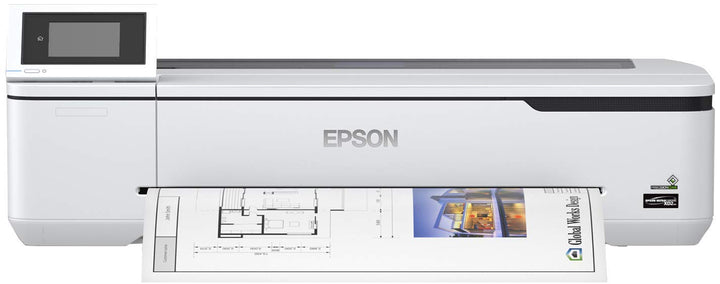 Epson SureColor SC-T3100N Tinten-Grossformatdrucker für CAD/GIS/POS (Drucke bis DIN A1+, Rollendruck