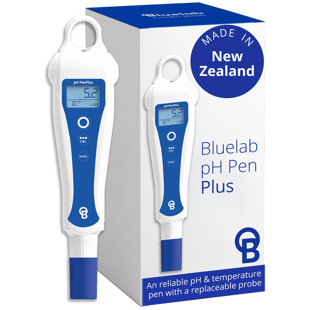 Bluelab pH PenPlus – pH- und Temperaturmessgerät mit austauschbarer Sonde, IP68 wasserdicht, beleuch