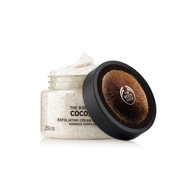 The Body Shop Body Scrub Coconut, 1er Pack (1 x 250 ml) Coconut 250 ml (1er Pack), Coconut 250 ml (1